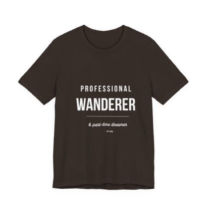 Professional Wanderer Graphic Unisex Cotton T-Shirt