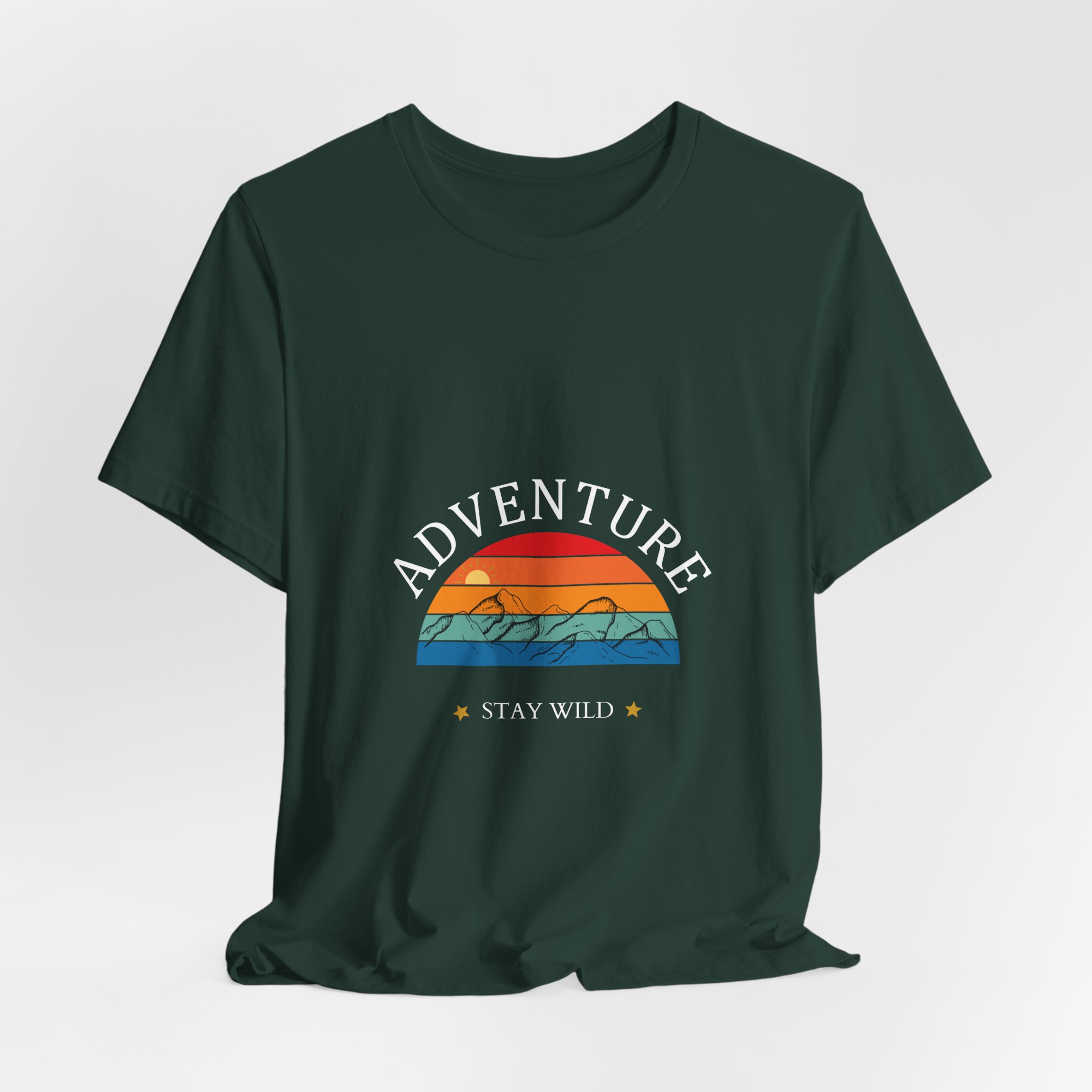 Sunset Waves Tee - Image 2