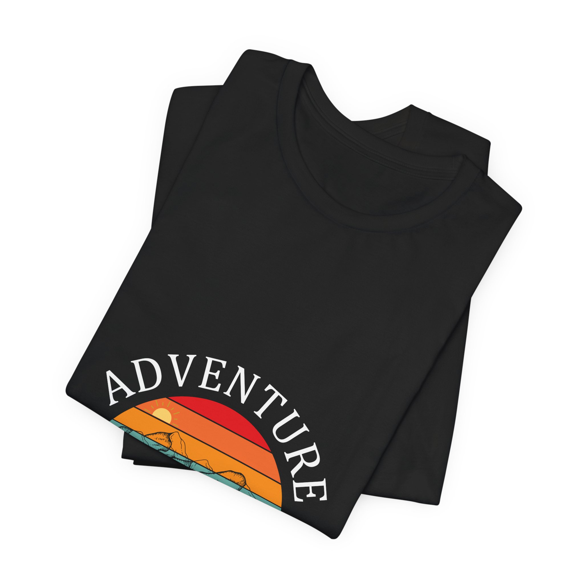 Sunset Waves Tee - Image 8