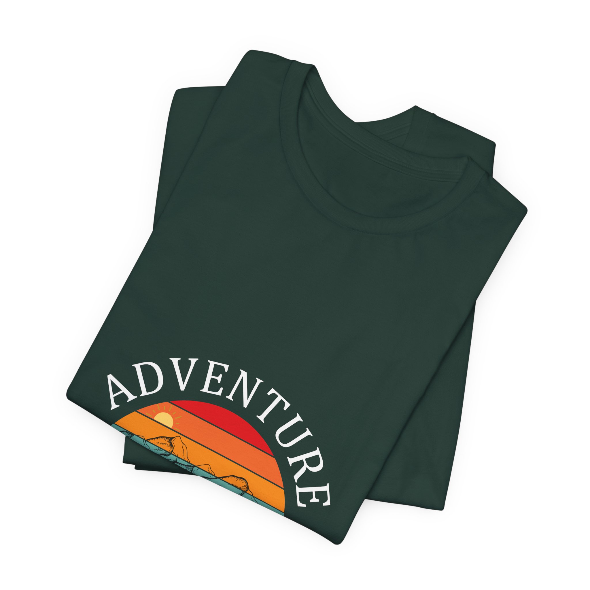 Sunset Waves Tee