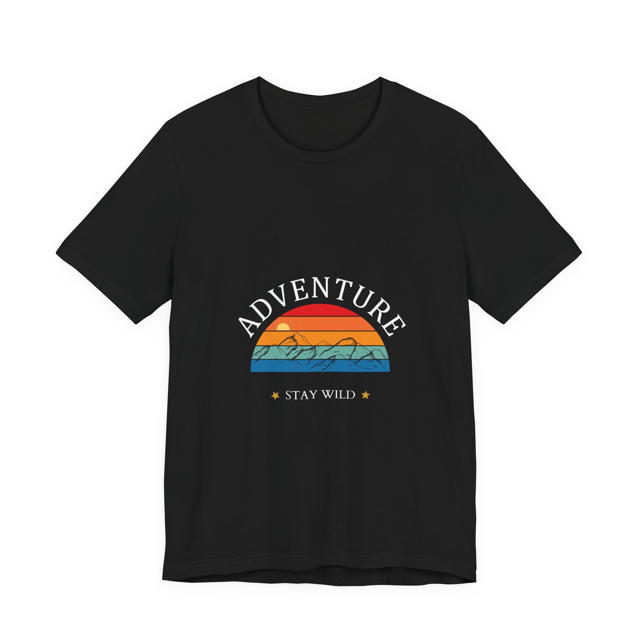 Sunset Waves Tee - Image 6