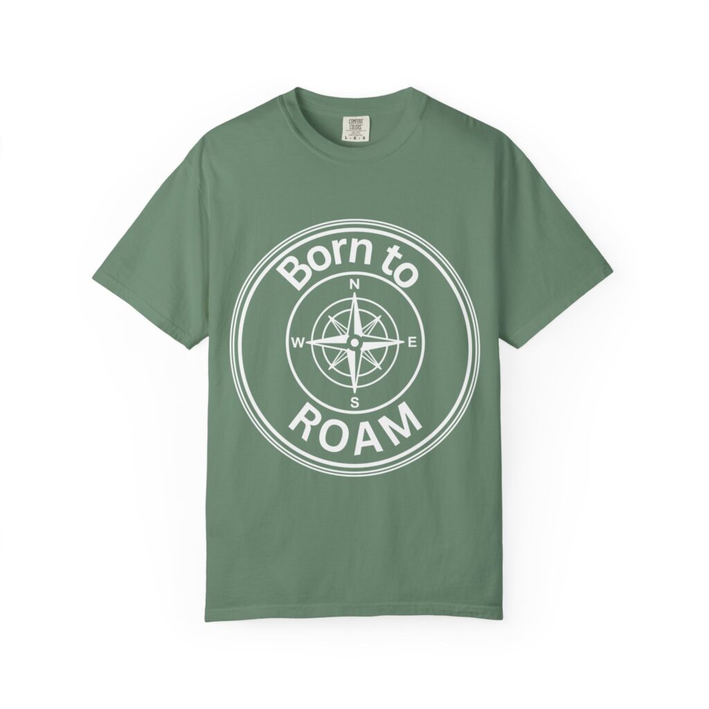 Born to Roam Compass Tee